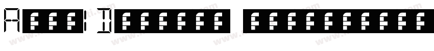 Abri1Display regular字体转换
